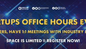 Startups Office Hours Event This is an amazing opportunity   to receive feedback on your venture from industry experts in a 1:1 session. Each session = ~30 minutes.
