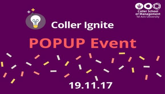 Coller Ignite PopUp Event