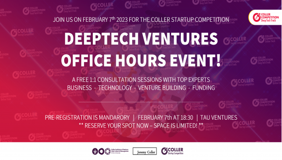 DeepTech Ventures Office Hours Event!